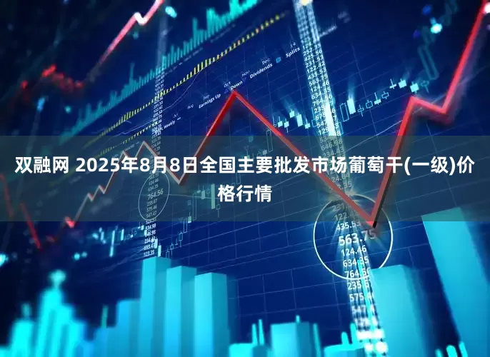 双融网 2025年8月8日全国主要批发市场葡萄干(一级)价格行情
